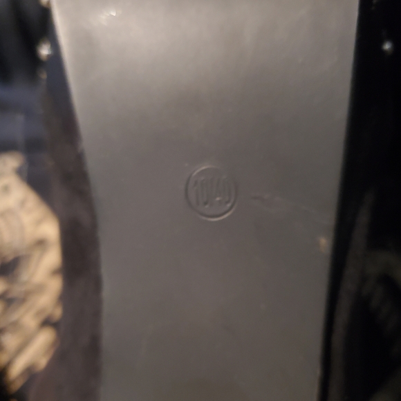 Black A.Co studded platform heels in amazing condition size 10 - Picture 5 of 6